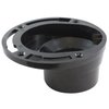 American Imaginations 4 in. x 3 in. ABS Toilet Flange AI-35473